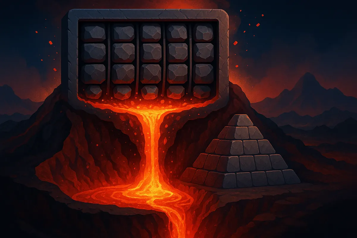 Путь от Magma Rock до бонусного раунда