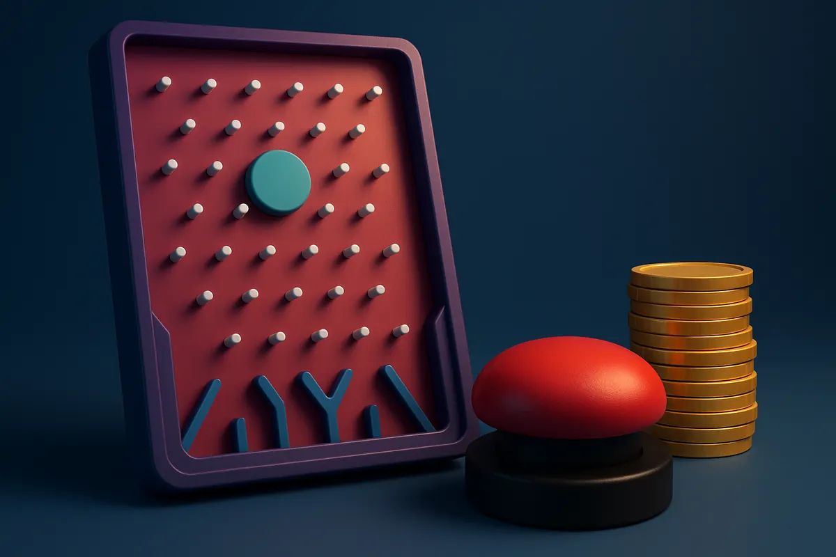 Plinko и автовывод: почему остановка вовремя не меняет математику